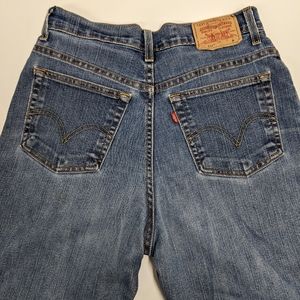 Levi's Vintage 90's Classic Slim Tapered 512 Medium Wash Jeans Size 8 Hi…